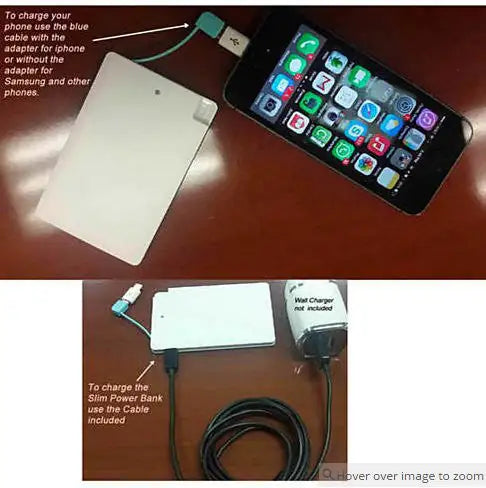Slim Pocket Charger for your Smart Phone and Devices by Anti Spier