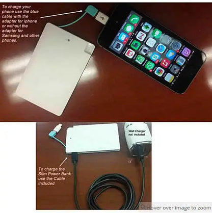 Slim Pocket Charger for your Smart Phone and Devices by Anti Spier