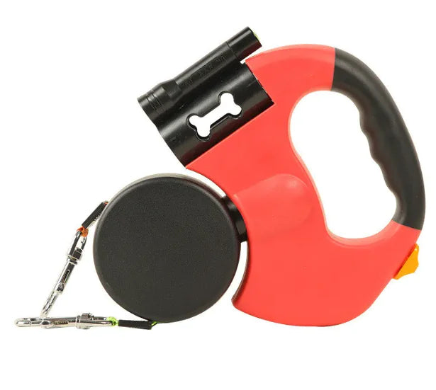 Auto Double Dog Leash by Anti Spier