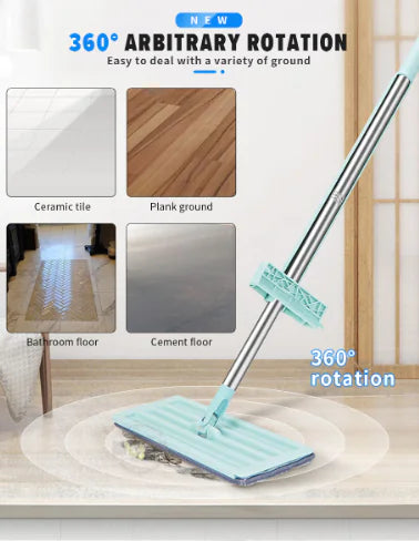 360 Hands-Free Microfiber Floor Mop by Anti Spier
