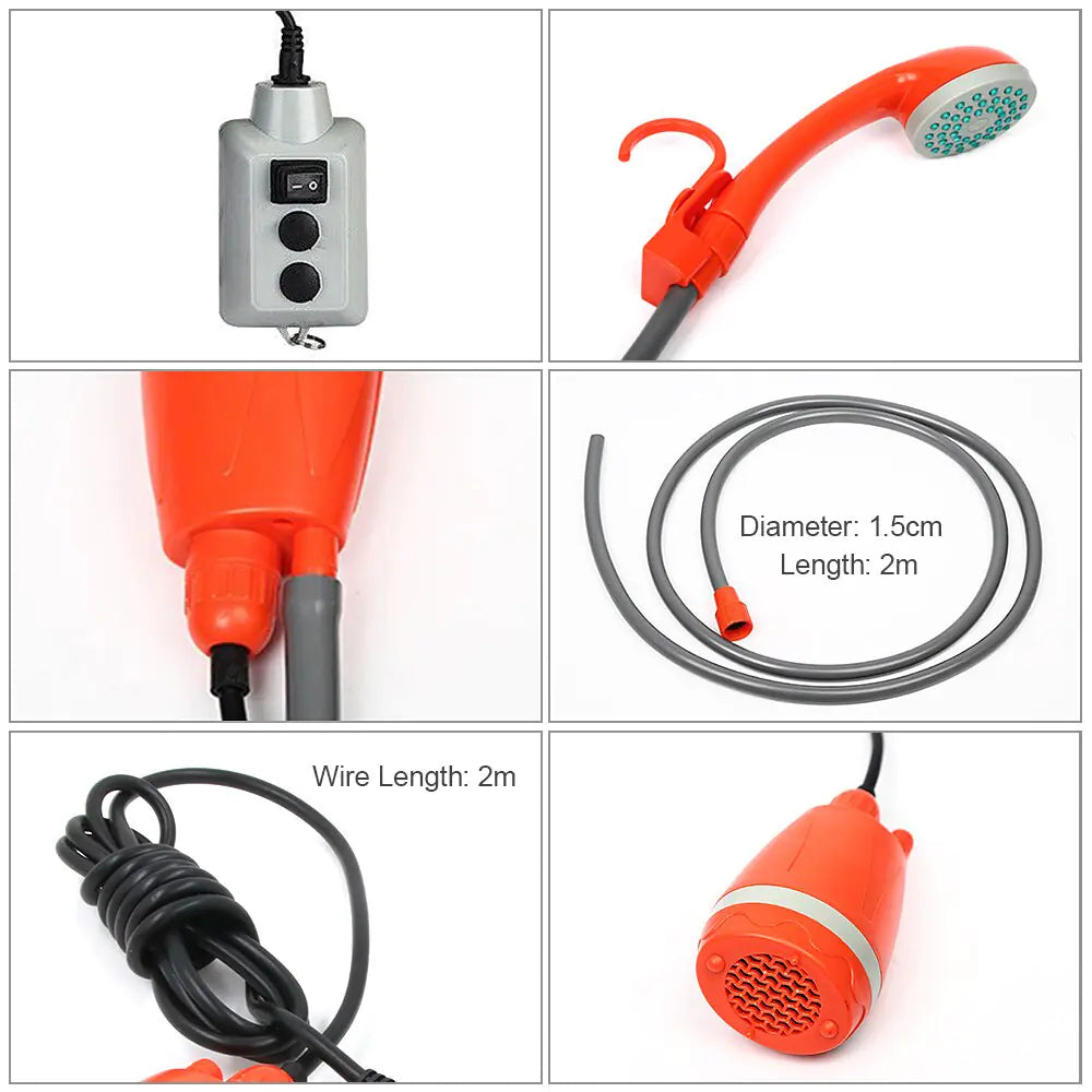 Rechargeable Outdoor Shower by Anti Spier