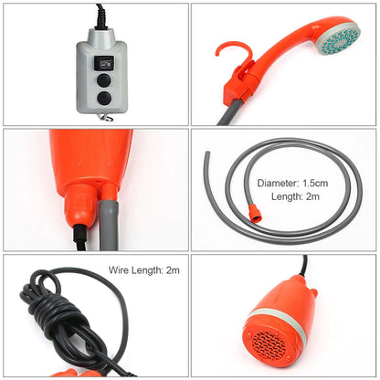 Rechargeable Outdoor Shower by Anti Spier