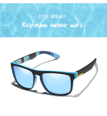 Square Polarized Sunglasses For Men Women Outdoor Sports Driving Glasses Golfing by Anti Spier