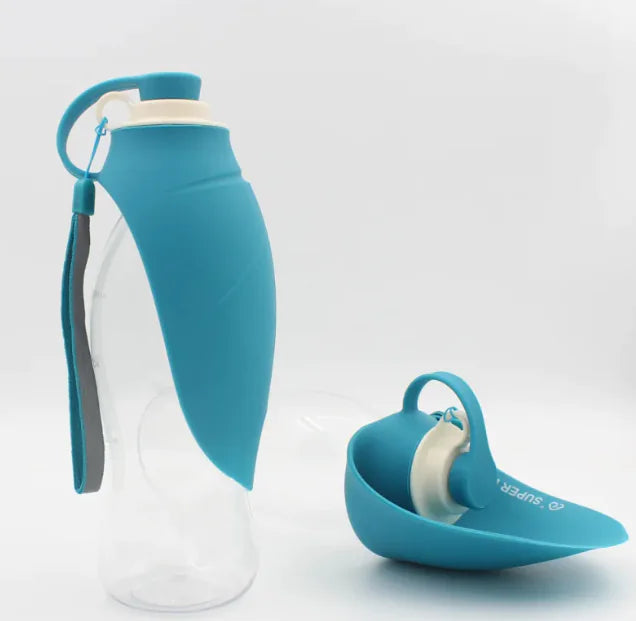 Pet Flip Cup Portable Water Bottle by Anti Spier