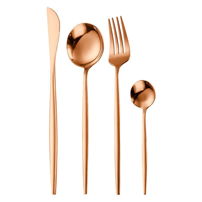 24 Pieces Luxury Cutlery Set by Anti Spier