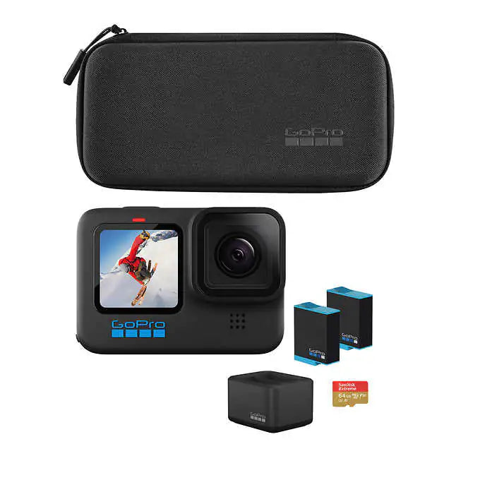 Go Pro HERO10 Black Action Camera Bundle by Anti Spier
