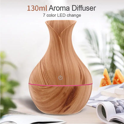 LED Ultrasonic Aromatherapy Essential Oil Diffuser by Anti Spier