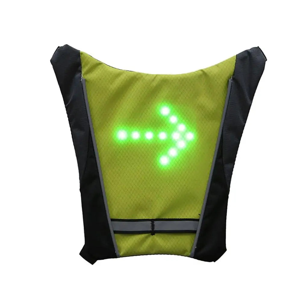 LED Cycling Safety Vest with Bag by Anti Spier
