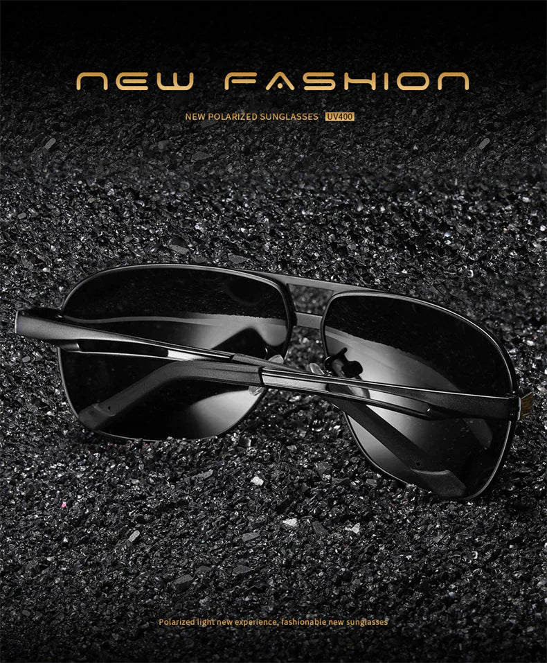 Mens Polarized Pilot Sunglasses Outdoor Driving UV400 Sun Glasses Sport Eyewear by Anti Spier