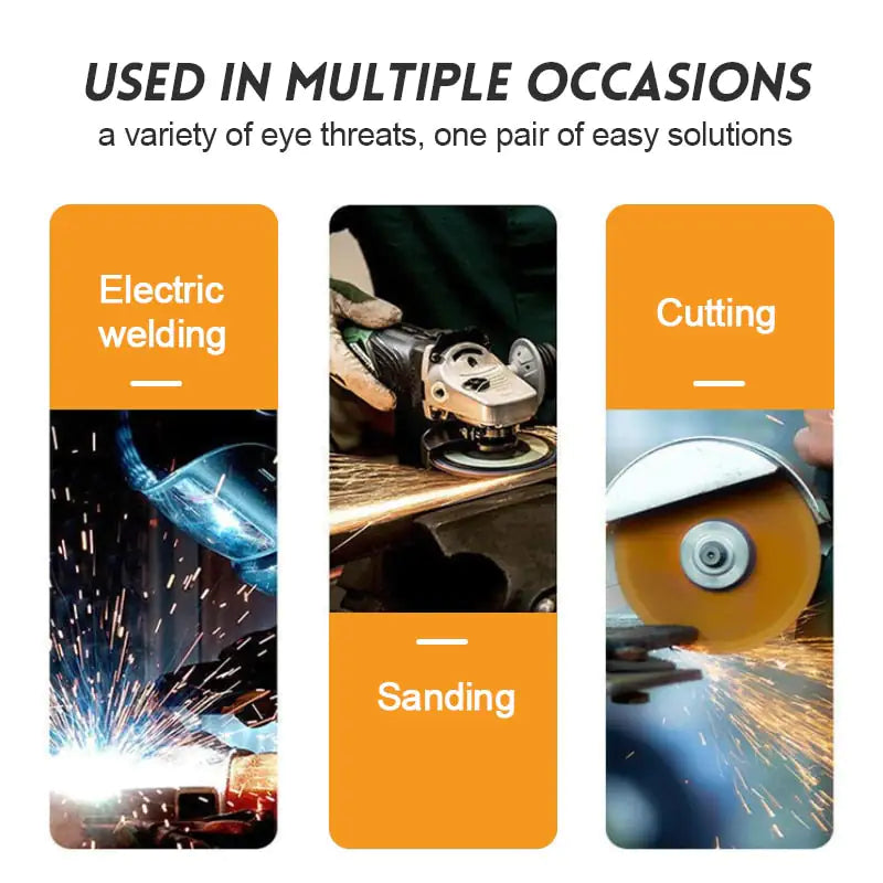 Griffin's Welding School™ Auto-Darkening Anti-Glare Goggles by Anti Spier