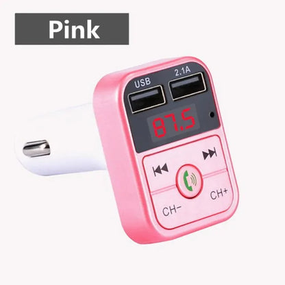 Car Bluetooth 5.0 FM Transmitter Wireless Adapter by Anti Spier