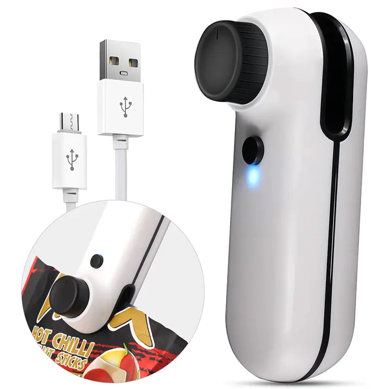 USB Mini Bag Sealer Cutter by Anti Spier