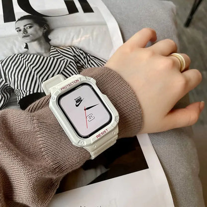 Watch Band & Case For iWatch Series 7 6 SE 5 by Anti Spier