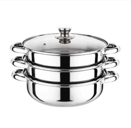 Three-Layer Multi-Purpose Soup Steamer by Anti Spier
