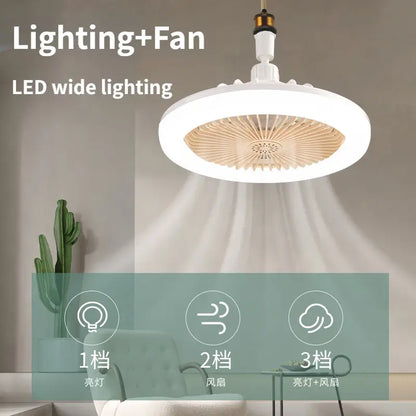 Remote-Controlled Ceiling Lamp Fan by Anti Spier