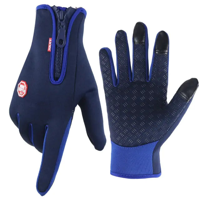 Unisex Touchscreen Thermal Full Finger Gloves by Anti Spier