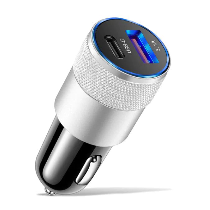 Metal Alloy Car Charger by Anti Spier