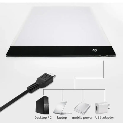 Dimmable LED Drawing Pad: Creative Kids' Gift by Anti Spier