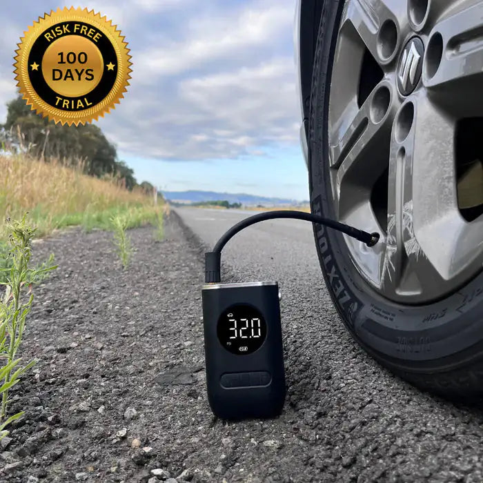 Portable Tire Inflator by Anti Spier