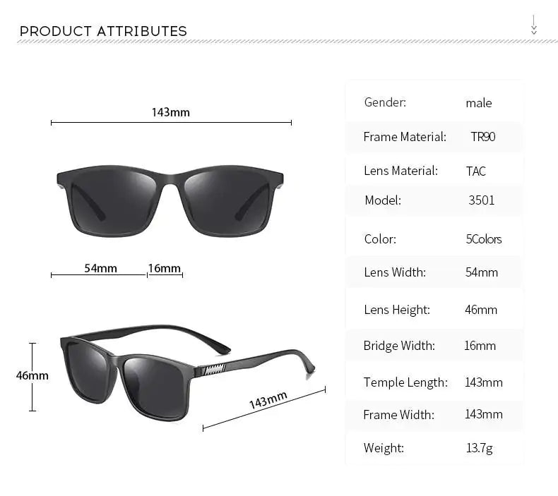 Men's Polarized Sunglasses by Anti Spier
