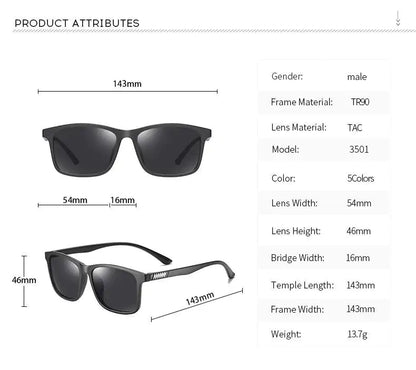 Men's Polarized Sunglasses by Anti Spier