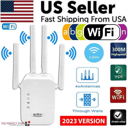WiFi Range Extender Internet Booster Network Router Wireless Signal Repeater by Anti Spier