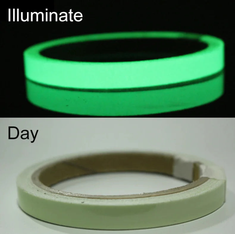2PC Luminous Tape Self Adhesive Glow In The Dark Wall Sticker Fluorescent Light by Anti Spier