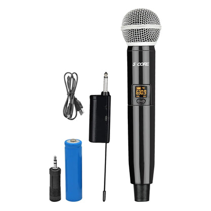5Core Wireless Microphones VHF Microfonos Inalambricos Professional Handheld Cordless Mic by Anti Spier