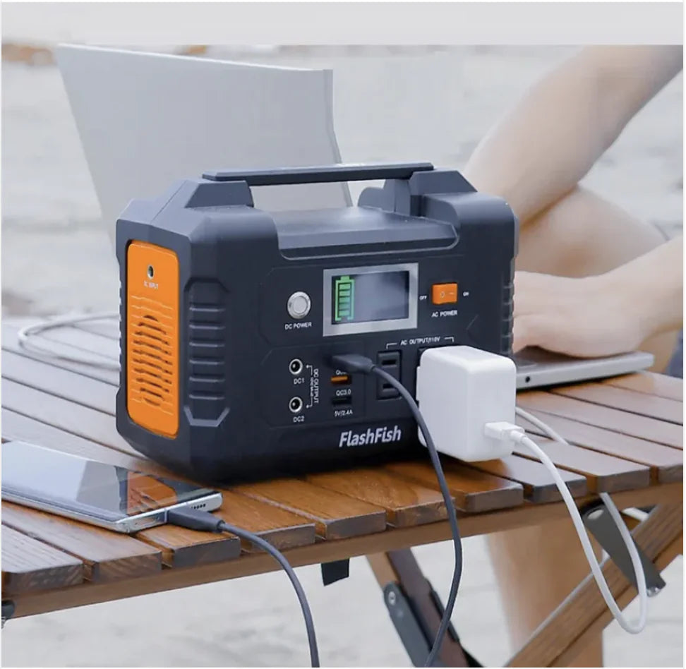 200W Portable Outdoor Power Bank with 220V Emergency Backup by Anti Spier