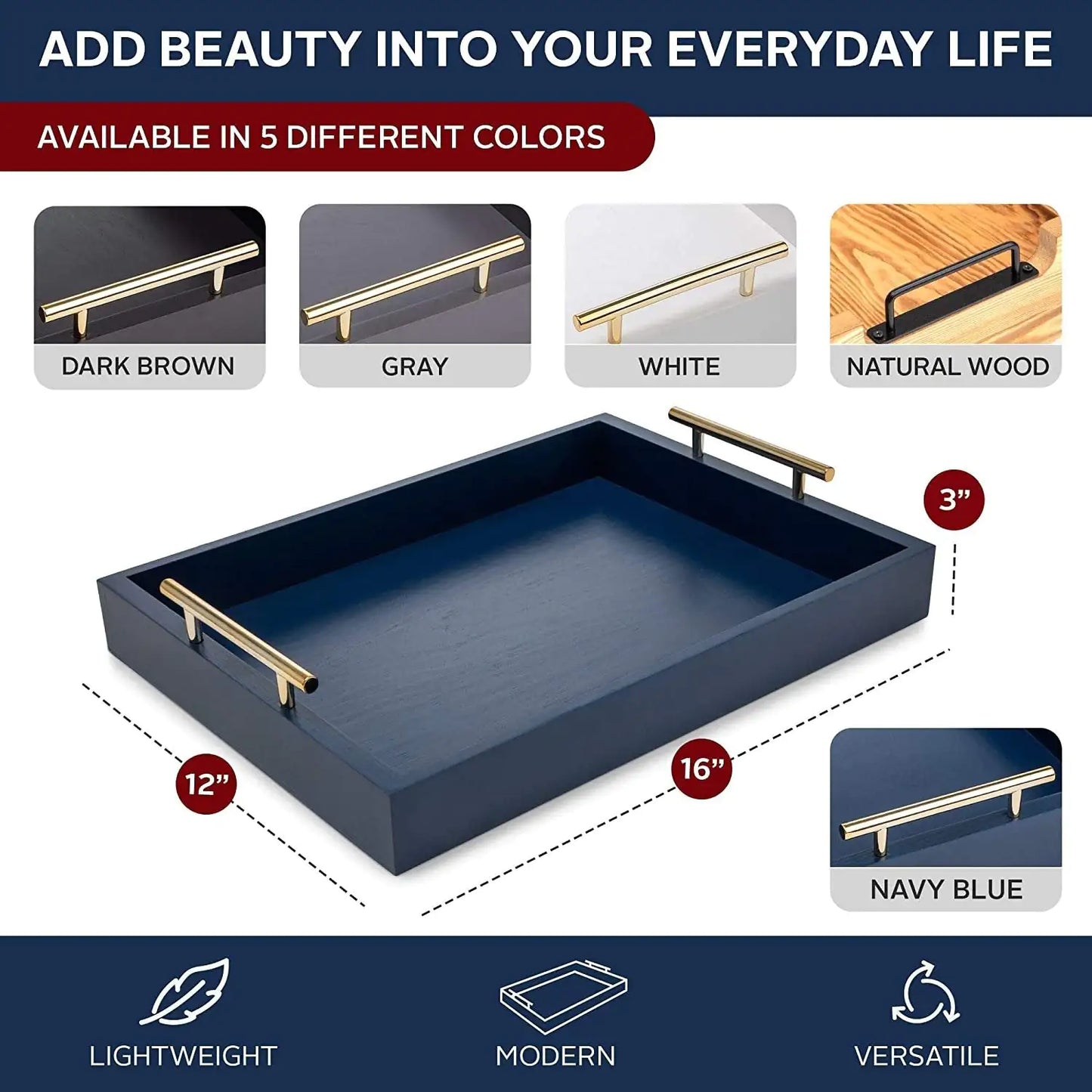 Modern and Sophisticated Ottoman Tray by Anti Spier