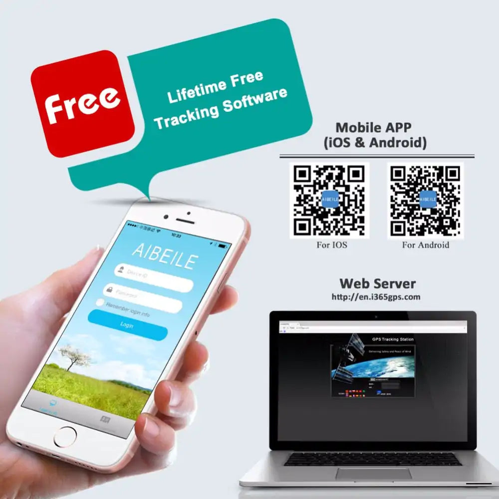 Mini Personal GPS Tracker Kids Listening Device by Anti Spier