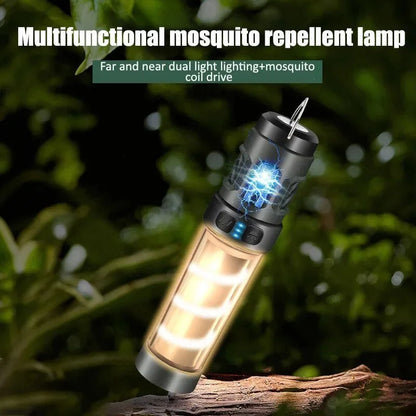 Outdoor Mosquito Repellent With Camping Light by Anti Spier