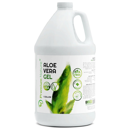 Premium Nature Pure Aloe Vera Gel For Face & Dry Skin Sunburn Relief Aloe Vera Gel for Skin Moisturizer Aloe Vera Gel from Aloe Vera Plant Aloe Vera Gel for Hair Aloe Gel 1 Gallon by Anti Spier