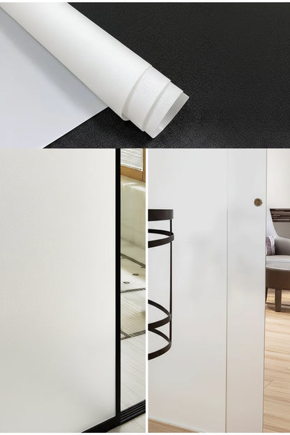 Frosted Glass Privacy Window Film for Offices - Static Cling Light Control by Anti Spier