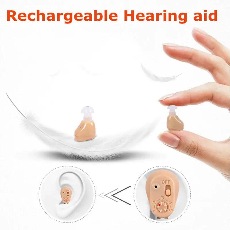 Rechargeable Hearing Aid by Anti Spier