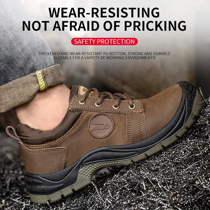 Anti-Smashing Construction Safety Work Sneakers Warm by Anti Spier