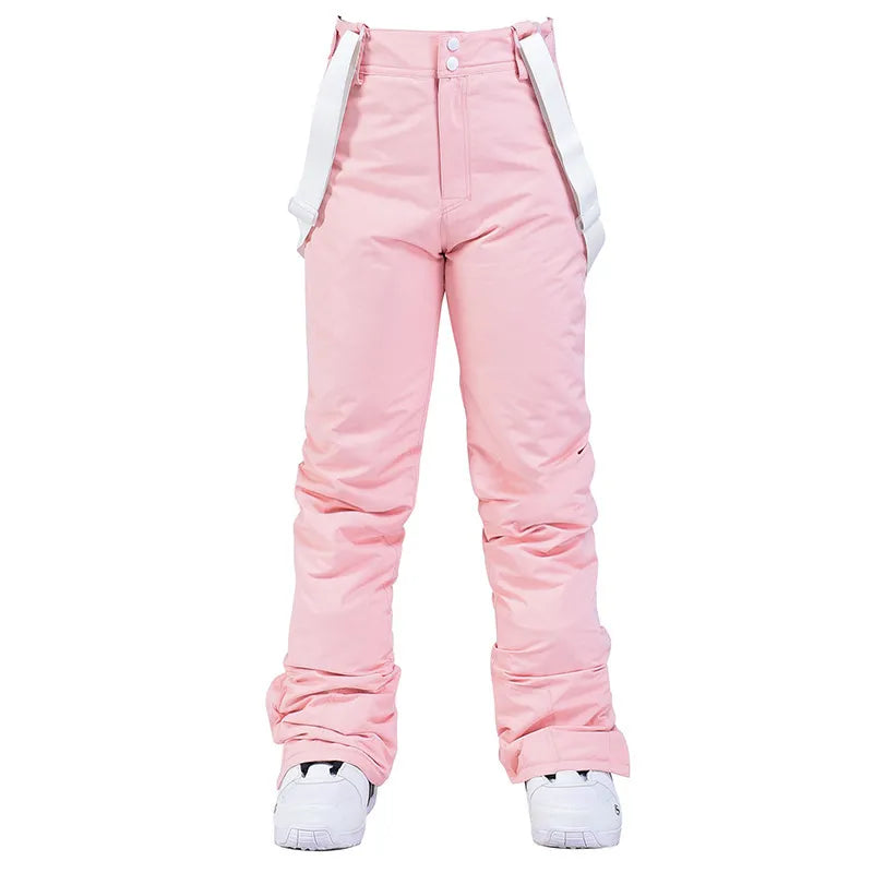 Windproof Waterproof Ski Pants with Detachable Elastic Waist by Anti Spier