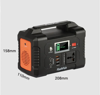 200W Portable Outdoor Power Bank with 220V Emergency Backup by Anti Spier