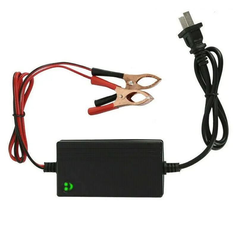 Portable 12V Auto Car Battery Charger Truck Trickle Maintainer Boat Motorcycle by Anti Spier