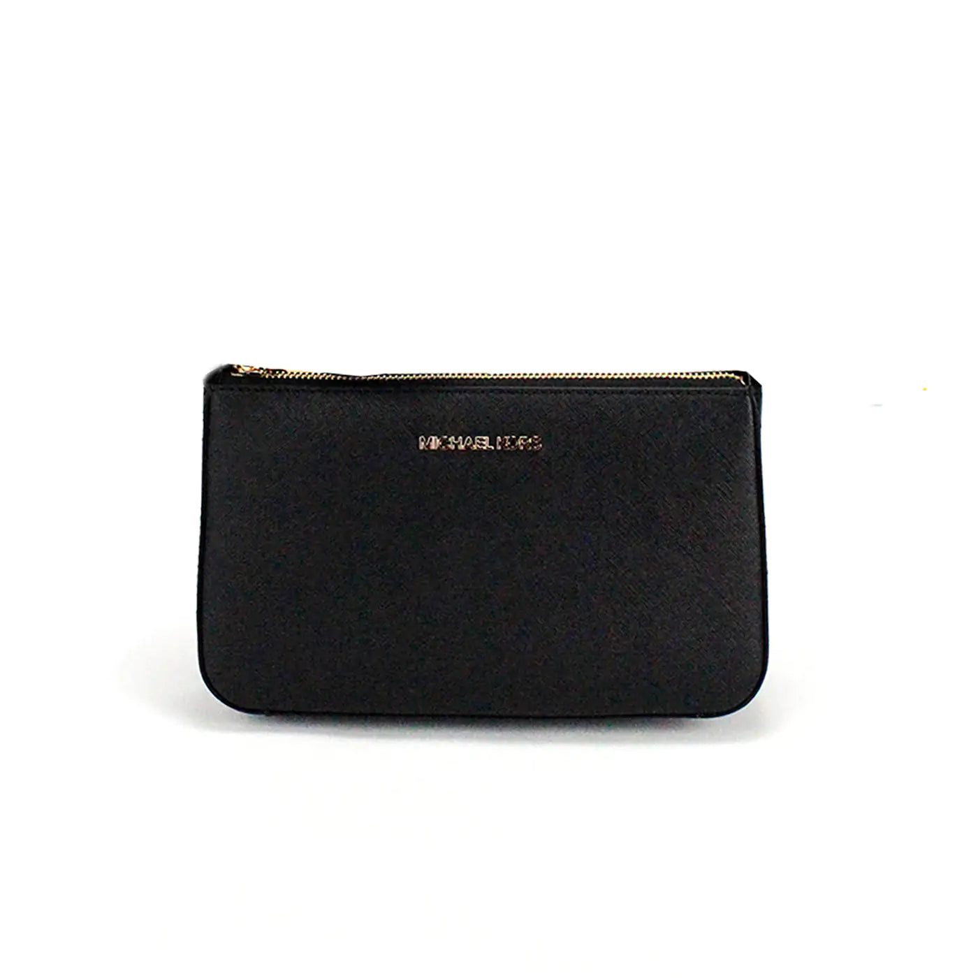 Michael Kors Jet Set Black Leather Tech Crossbody Bag by Anti Spier