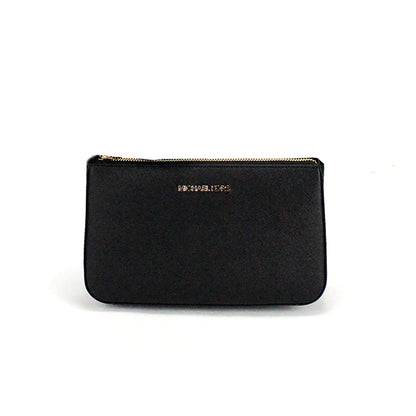 Michael Kors Jet Set Black Leather Tech Crossbody Bag by Anti Spier
