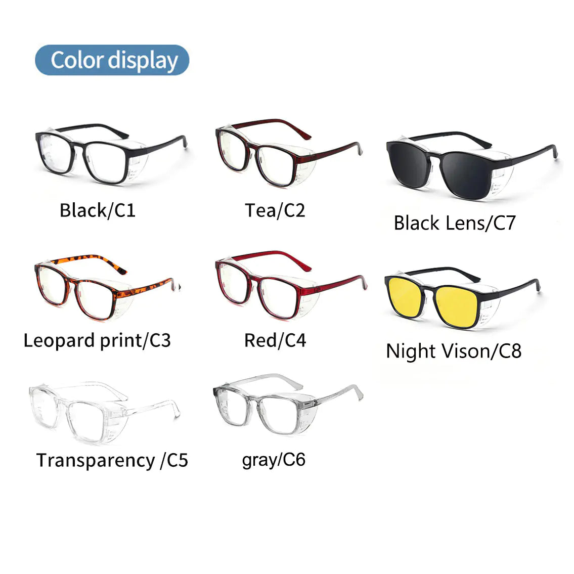 Moisture-Proof Blue Light Blocking Glasses with Prescription Frame by Anti Spier