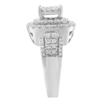 14KT White Gold Diamond Cocktail Ring (1 1/2 cttw, H-I Color, SI2-I1 Clarity) by Anti Spier