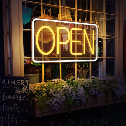 LED Store Open Sign Light by Anti Spier