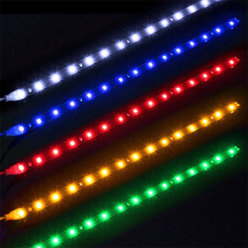 Lot Waterproof 12''/15 DC 12V Motor LED Strip Underbody Light For Car Motorcycle by Anti Spier
