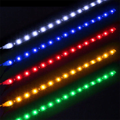 Lot Waterproof 12''/15 DC 12V Motor LED Strip Underbody Light For Car Motorcycle by Anti Spier
