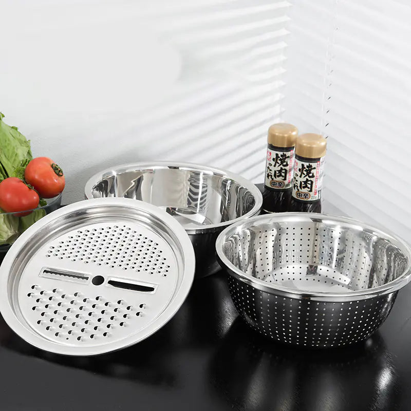 Stainless Steel Veggie Slicer Set by Anti Spier