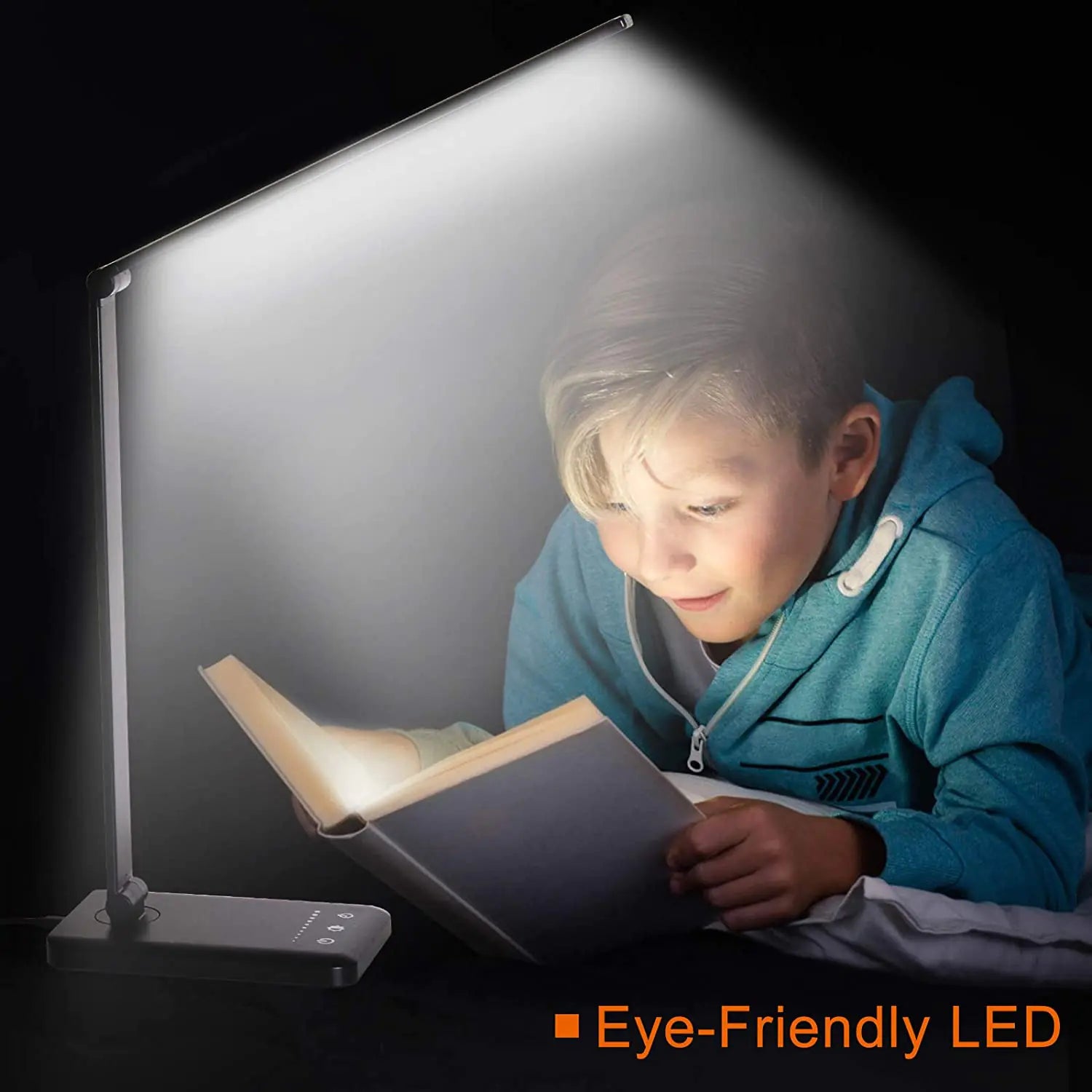 5 Lighting Mode LED Desk Lamp + Wireless Phone Charger by Anti Spier