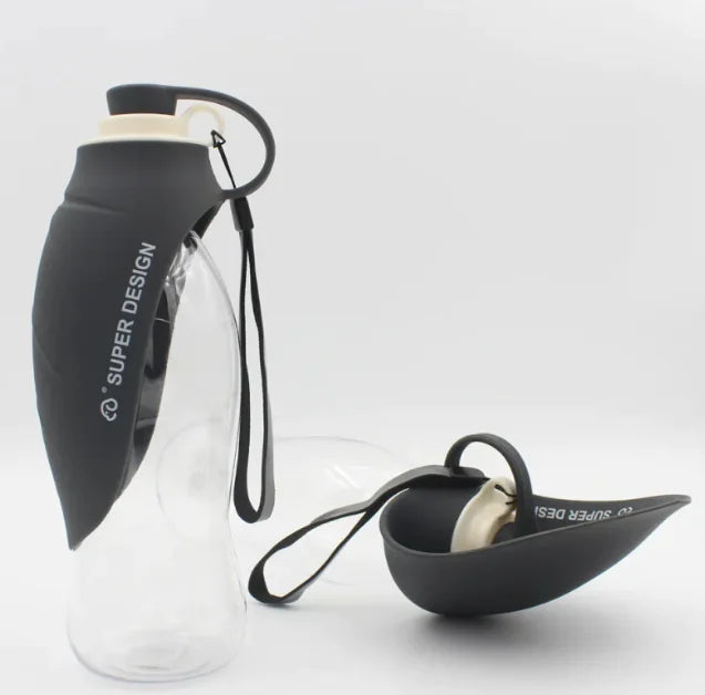 Pet Flip Cup Portable Water Bottle by Anti Spier