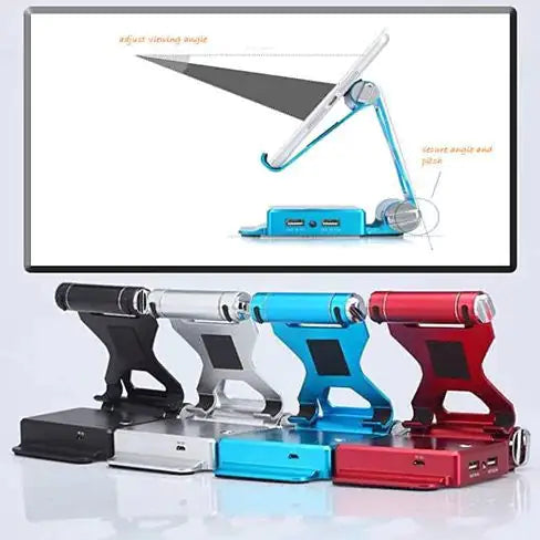 Podium Style Stand With Extended Battery Up To 200% For iPad, iPhone And Other Smart Gadgets by Anti Spier